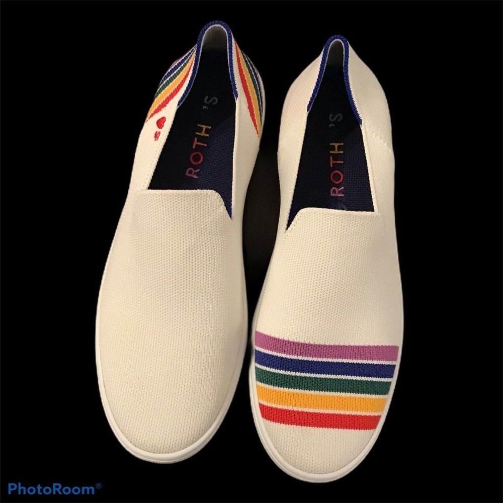Rothy’s Rainbow Sneaker San Francisco Pride